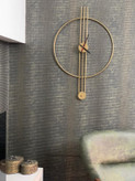 ساعت دیواری فلزی مدرن کد H107