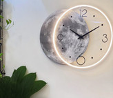Moon lighting clock