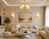 دیوارکوب دکوراتیو پاپیون شیددار کد D161| تلفیق نور، ظرافت و طراحی مدرن