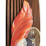 Feather modern wall clock