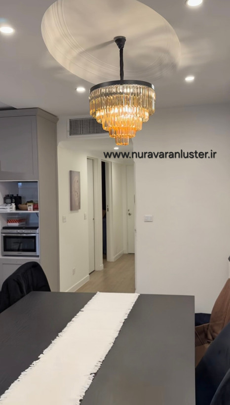 لوستر کریستالی مدرن مدل C110